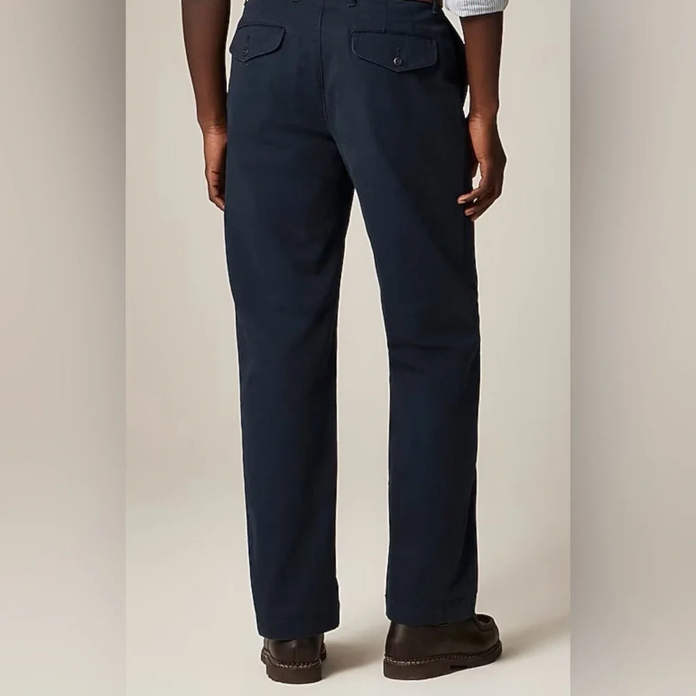 J. Crew Men's Dark Blue Chinos